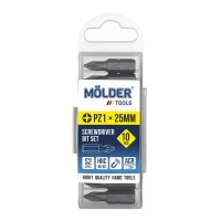 Набір біт Molder PZ1x25мм 10шт