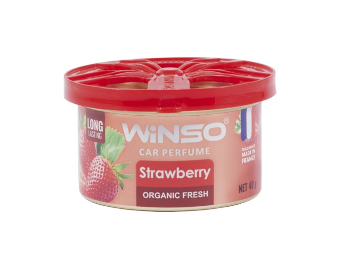Ароматизатор Winso Organic Fresh Strawberry гелевий 40г, ціна: 140 грн.