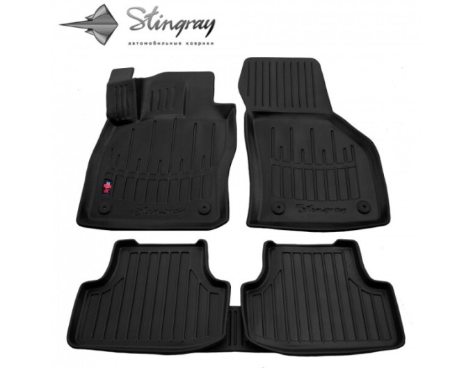Volkswagen Golf VII (2012-2020) комплект 3D килимків з 5 штук (Stingray), ціна: 1 870 грн.
