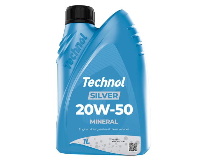 Моторное масло Technol Silver 20W-50 1л, цена: 143 грн.