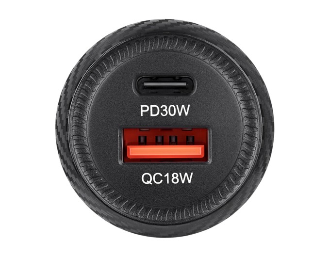 Автомобильное зарядное устройство для Brevia ePower Dual Carbon 48W 1xUSB-C+1xUSB-A, цена: 266 грн.