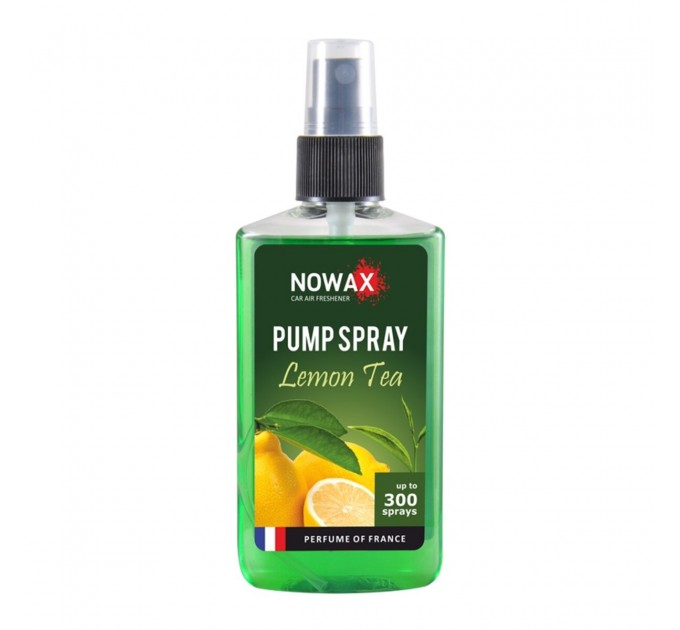 Ароматизатор Nowax Pump Spray Lemon Tea, 75ml з розпилювачем, ціна: 103 грн.