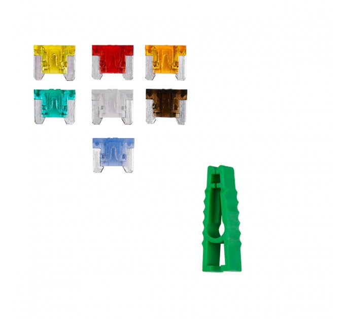 Набір запобіжників Molder "Mini Low Profile" (5А,7,5А,10А,15А,20А,25А,30А), 10шт, ціна: 28 грн.