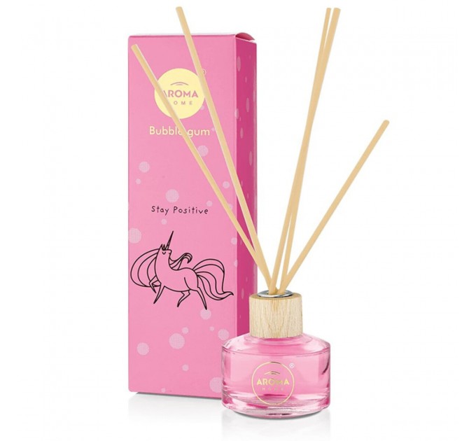 Аромадифузор з паличками Aroma Home Stay Positive Bubble Gum 50мл, ціна: 262 грн.