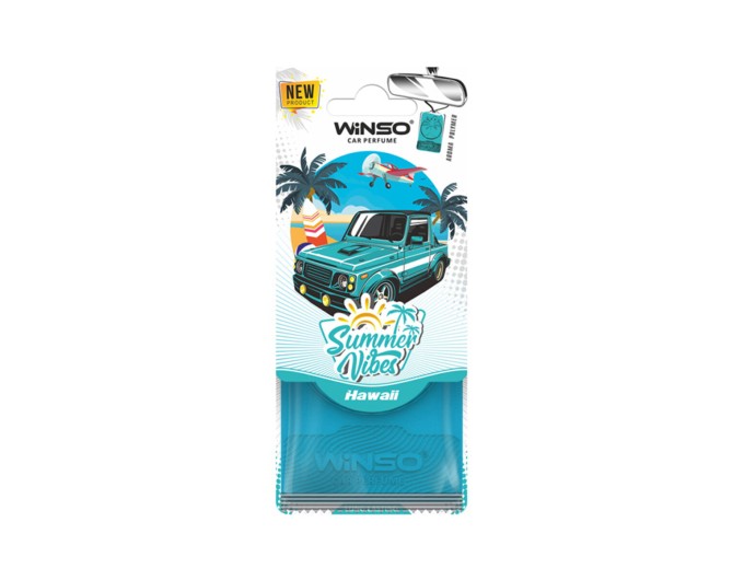 Ароматизатор полимерный Winso Summer Vibes - Hawaii, цена: 91 грн.
