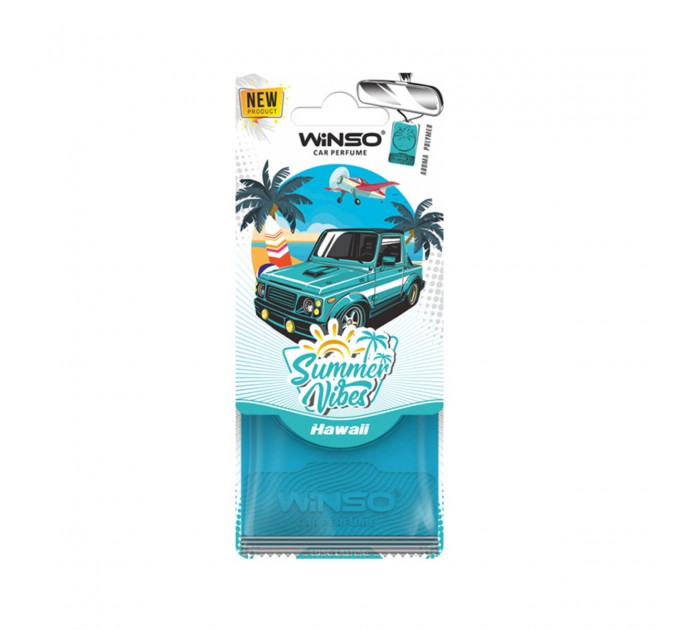 Ароматизатор полімерний Winso Summer Vibes - Hawaii, ціна: 90 грн.