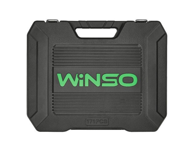 Профессиональный набор инструментов в кейсе Winso Pro 1/2", 1/4", 3/8" 72T, CR-V, 171ед., цена: 5 378 грн.