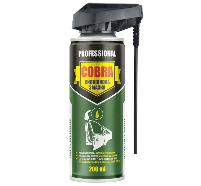 Смазка силиконовая Nowax Silicone Spray Professional Cobra, 200мл, цена: 106 грн.