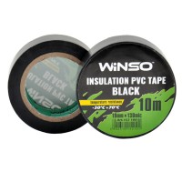 Стрічка ізоляційна ПВХ Winso д.10м, ш.19мм, т.130мк, чорна