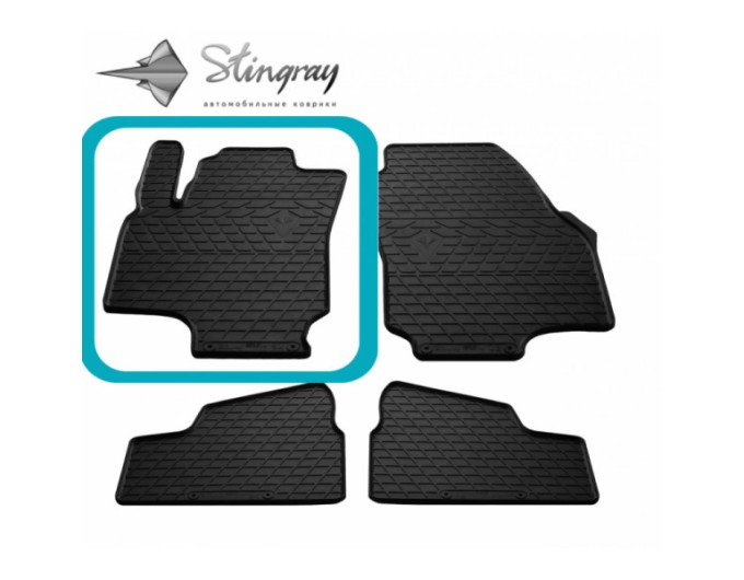 Opel Astra G (1998-2004) коврик передний левый (Stingray), цена: 942 грн.
