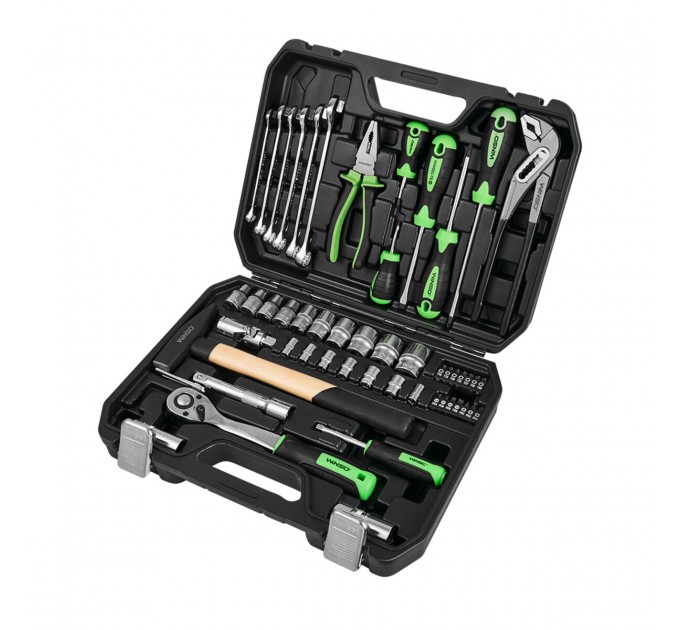 Професійний набір інструментів в кейсі Winso Pro 1/2", 1/4" 72Т, CR-V, 56од., ціна: 2 979 грн.