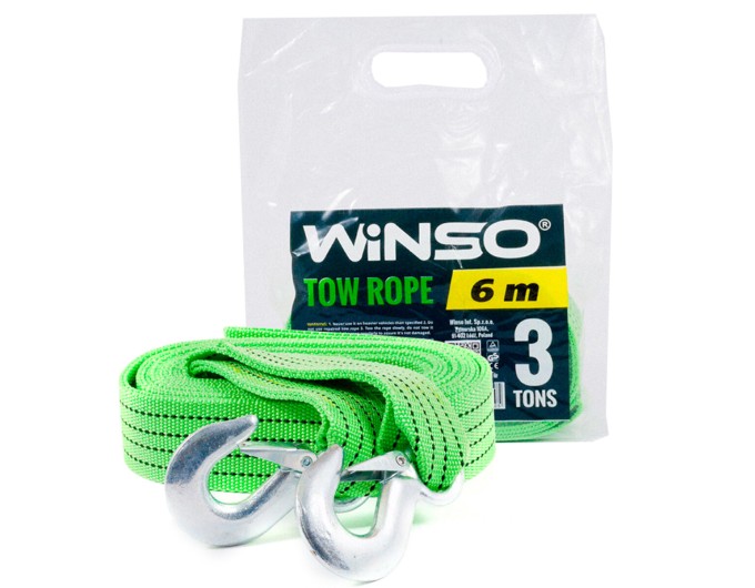 Буксировочный трос Winso 3т, 6м, цена: 290 грн.