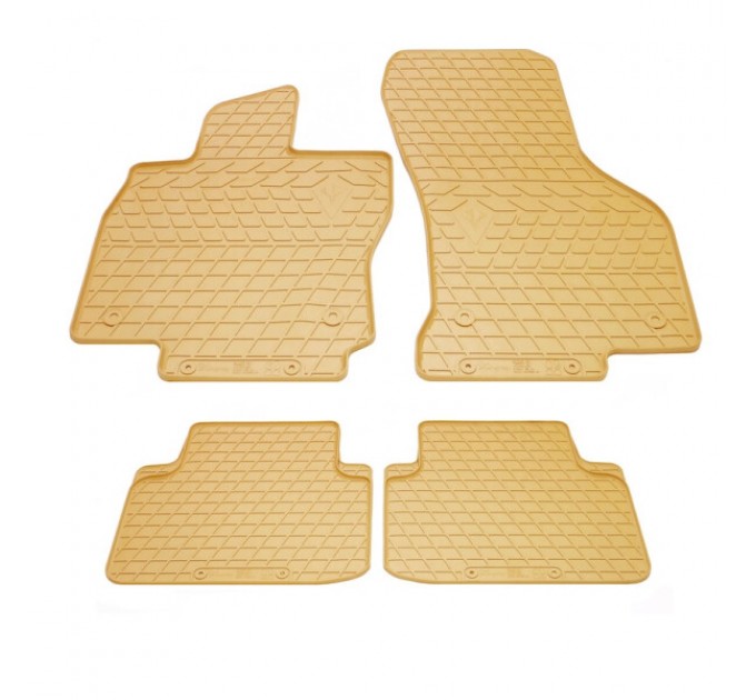 Volkswagen Volkswagen Passat B8 2014- Комплект из 4-х ковриков Бежевый в салон (Stingray), ціна: 2 200 грн.