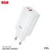 Сетевое зарядное устройство XO CE17 GaN 65W белый, цена: 799 грн.