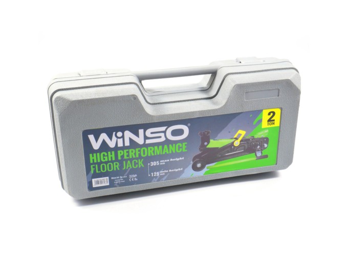 Домкрат гідравлічний підкатний Winso 2т 125-305мм у кейсі, ціна: 1 762 грн.