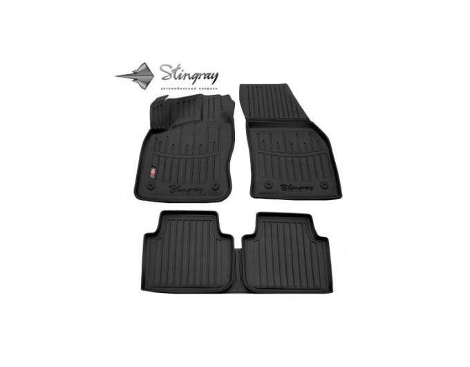 Skoda Kodiaq (2016-...) комплект 3D ковриков с 5 штук (Stingray), цена: 1 870 грн.