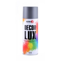 Фарба акрилова Nowax Spray Срібно-сірий 450мл