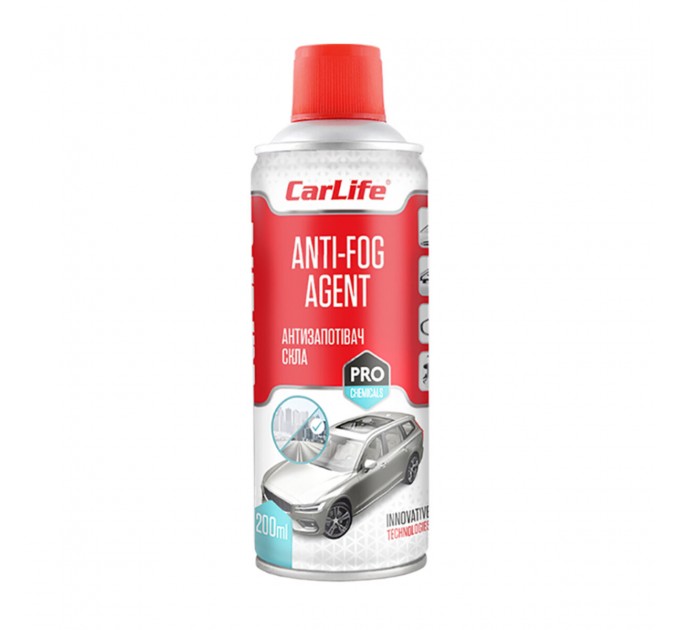 Средство против запотевания стекла CarLife Anti-Fog Agent, 200мл, цена: 89 грн.