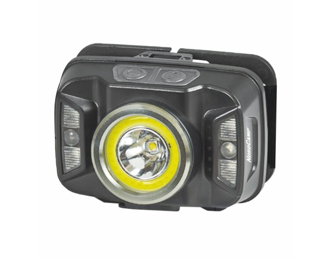 Ліхтар налобний Nord Camp 380Lm, 5W CREE XTE+COB, 1800mAh, з сенсором білий/червоний, ціна: 647 грн.