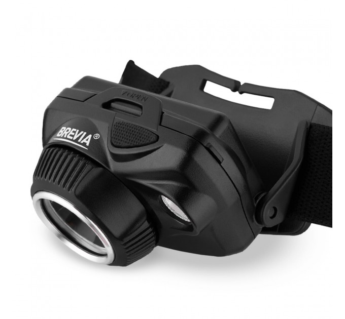 Фонарь налобный Brevia 700Lm, Focus Control, 800mAh/3xAAA, IP64 белый/теплый белый, цена: 1 899 грн.
