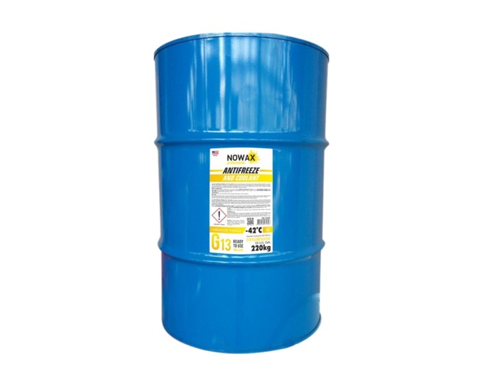 Антифриз Nowax Yellow G13 жовтий готовий 220кг, ціна: 16 876 грн.
