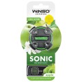 Освежитель воздуха Winso Sonic, мембранный на дефлектор - Apple, цена: 109 грн.