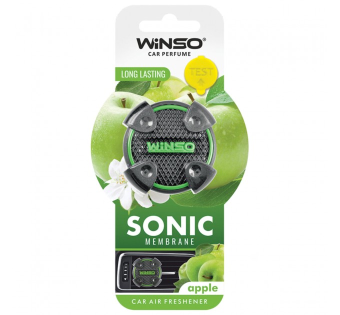Освіжувач повітря Winso Sonic, мембранний на дефлектор - Apple, ціна: 108 грн.
