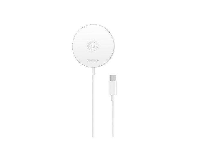 Беспроводное зарядное устройство для XO CX022 Magnetic Wireless Charger Type-C белый, цена: 389 грн.