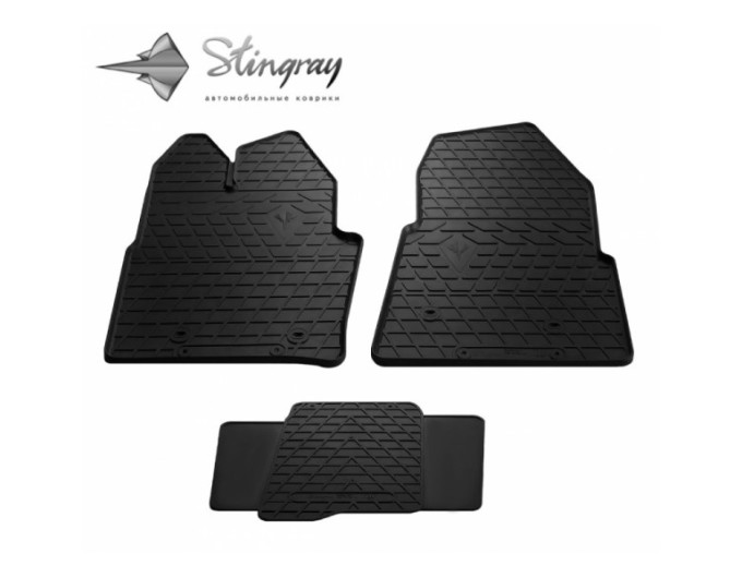 Ford Transit (2014-...) комплект ковриков с 3 штук (Stingray), цена: 1 389 грн.