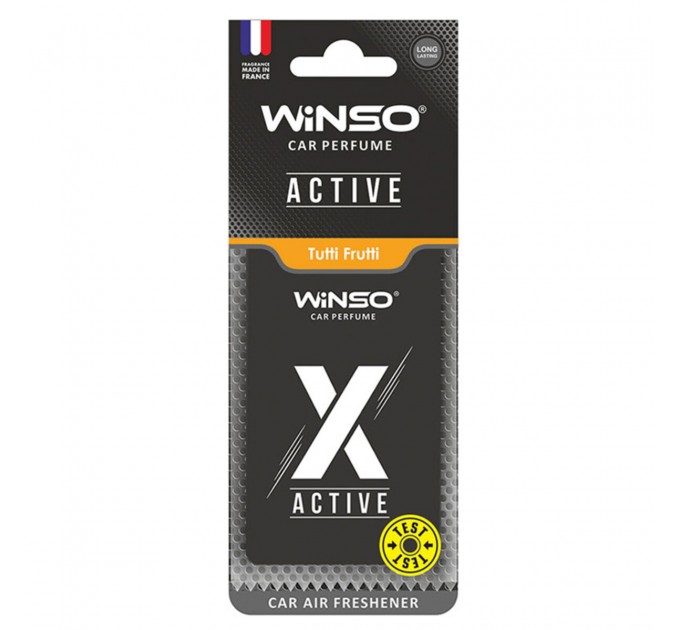 Ароматизатор Winso X Active Tutti Frutti сухий, ціна: 35 грн.