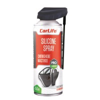 Змазка силіконова CarLife Silicone Spray Professional, 450мл