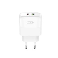 Сетевое зарядное устройство XO L138 PD30W/QC18W 1USB-A+1USB-C белый