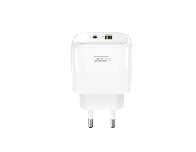 Сетевое зарядное устройство XO L138 PD30W/QC18W 1USB-A+1USB-C белый, цена: 329 грн.