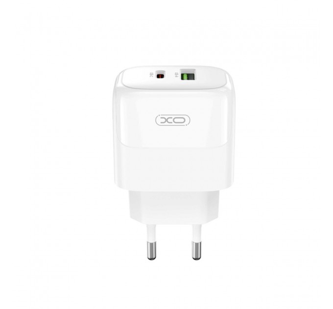 Сетевое зарядное устройство XO L138 PD30W/QC18W 1USB-A+1USB-C белый, цена: 299 грн.