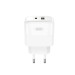 Сетевое зарядное устройство XO L138 PD30W/QC18W 1USB-A+1USB-C белый, цена: 299 грн.