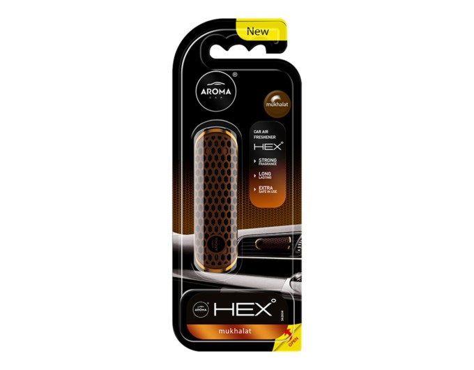 Ароматизатор на дефлектор Aroma Car Hex 13g - Mukhalat жидкий, цена: 164 грн.
