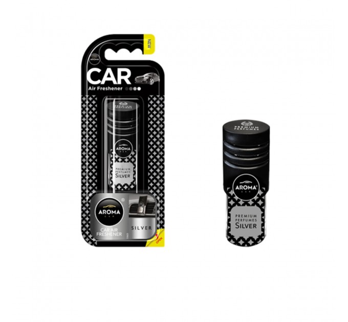 Ароматизатор Aroma Car Prestige Vent Silver жидкий, цена: 171 грн.