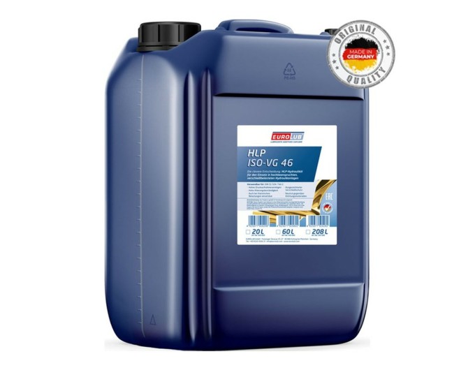 Гідравлічна олива EuroLub HLP ISO-VG 46 20л, ціна: 4 871 грн.