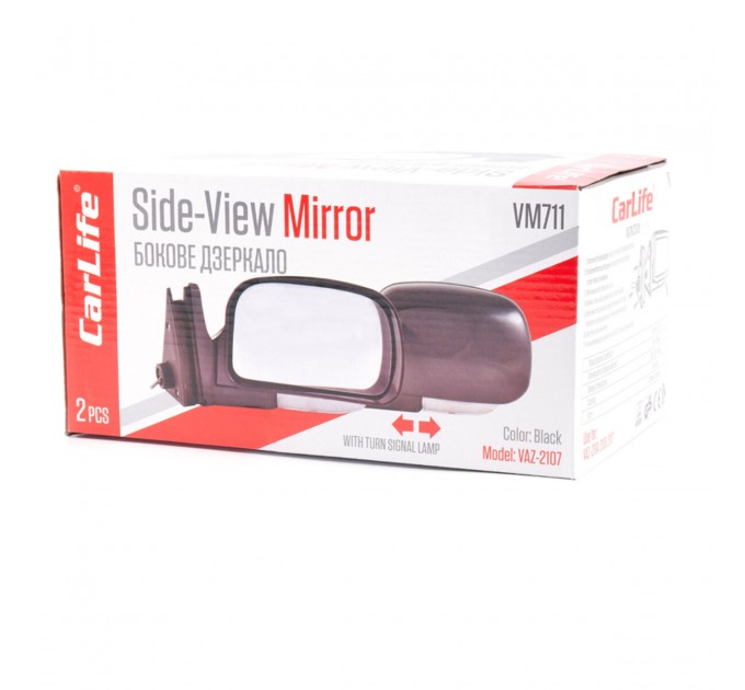 Дзеркала бокові Carlife, ВАЗ 2104, 05, 07, комп. 2шт, ціна: 885 грн.