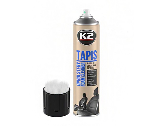 Очиститель тканевой обивки K2 Tapis+Brush аэрозоль со щеткой 600мл, цена: 199 грн.