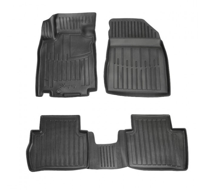Nissan Tiida (C11) (2004–2011) комплект 3D ковриков с 4 штук (Stingray), цена: 1 700 грн.