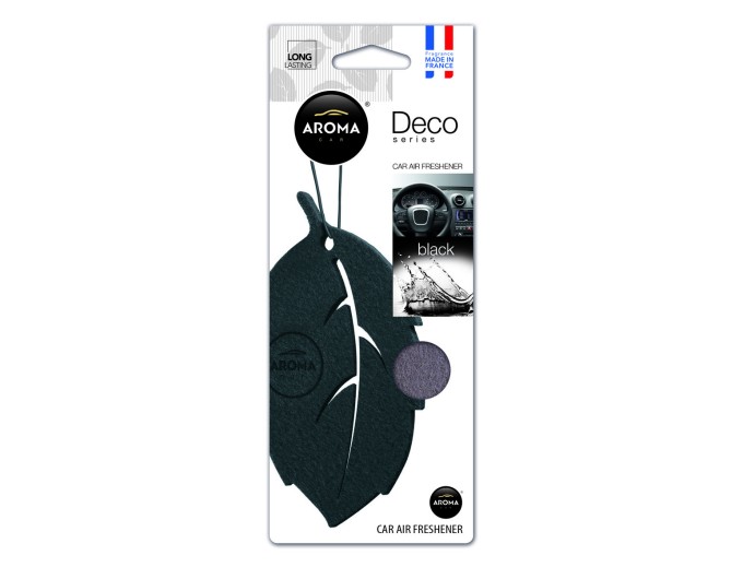 Ароматизатор Aroma Car Deco Leaf Black сухой, цена: 86 грн.
