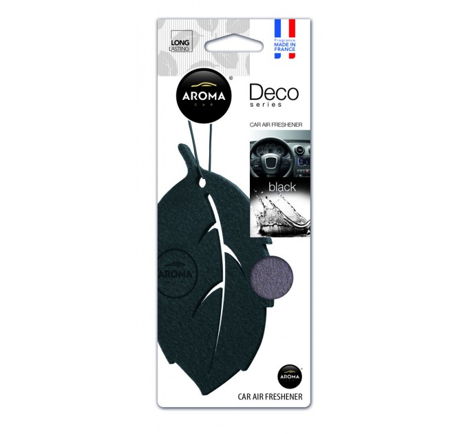 Ароматизатор Aroma Car Deco Leaf Black сухой, цена: 83 грн.