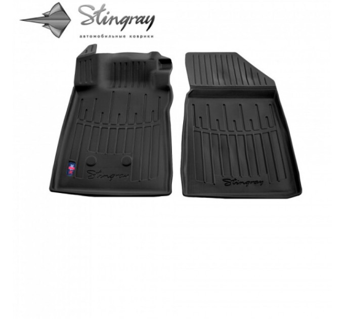 Renault Clio III (2005-2012) комплект 3D килимків з 2 штук (Stingray), ціна: 786 грн.