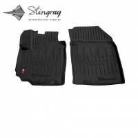 Suzuki SX4 II (2013-2021) комплект 3D килимків з 2 штук (Stingray)