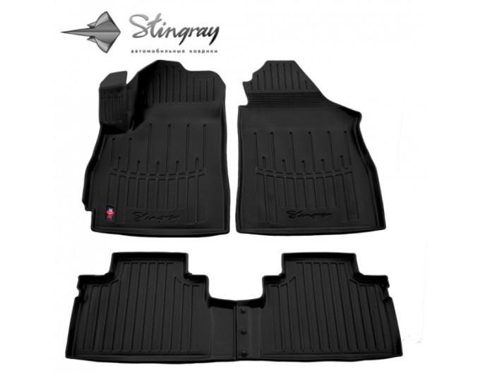 Jetour X70 (2019-...) (AT) комплект 3D ковриков с 4 штук (Stingray), цена: 1 870 грн.