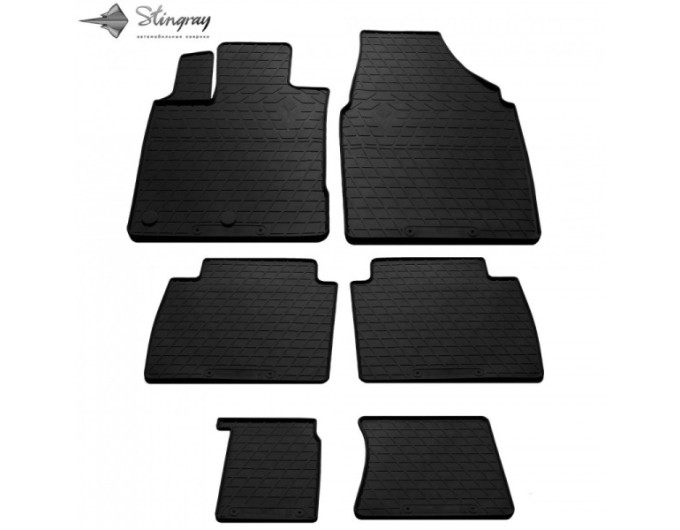 Nissan Qashqaiplus2 (2008-2014) комплект ковриков с 6 штук (Stingray), цена: 2 802 грн.