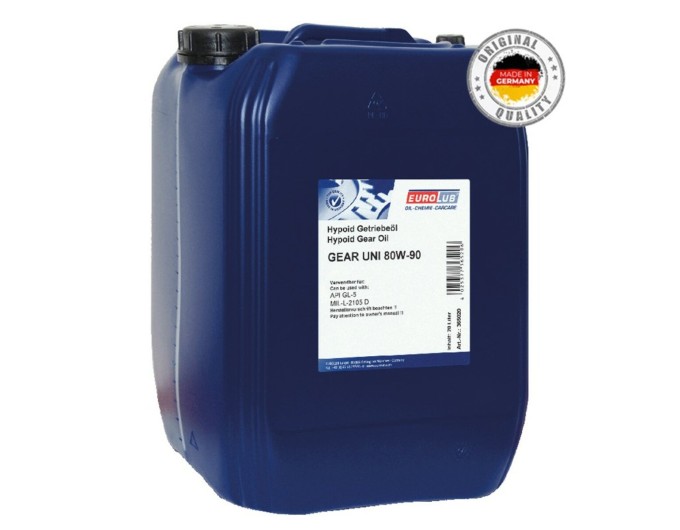 Трансмиссионное масло EuroLub Gear Uni 80W-90 GL5 20л, цена: 4 130 грн.