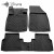 Skoda ENYAQ iV (2021-...) комплект 3D килимків з 4 штук (Stingray)