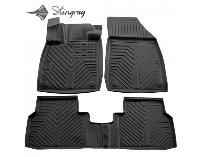 Volkswagen ID.Unyx (2024-...) комплект 3D ковриков с 4 штук (Stingray), цена: 1 870 грн.